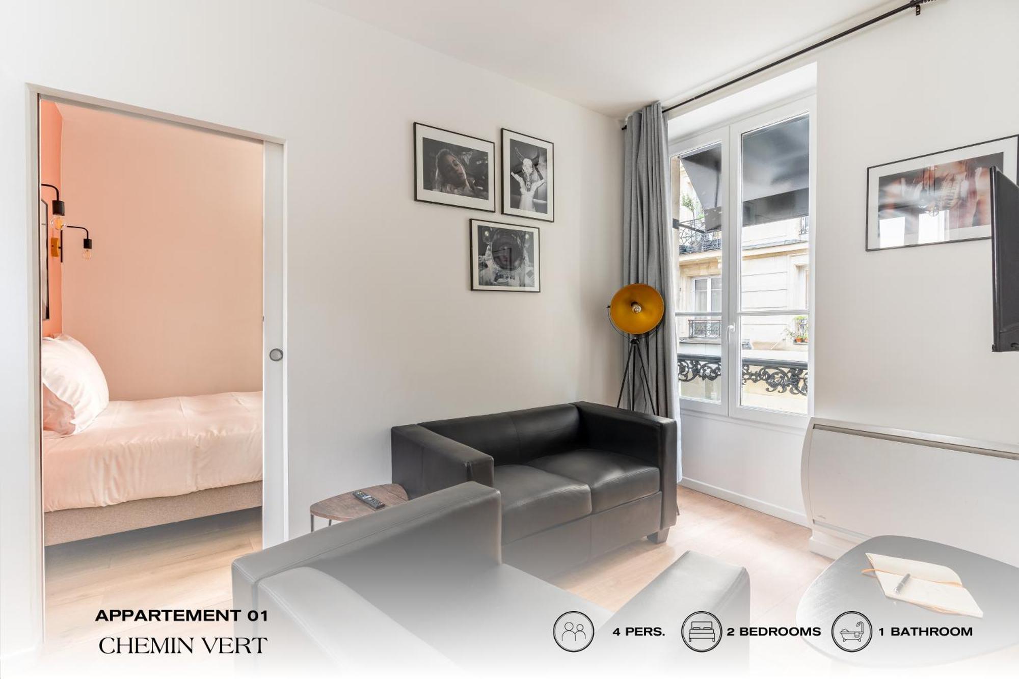 Beauquartier - Chemin Vert Paris Exterior foto